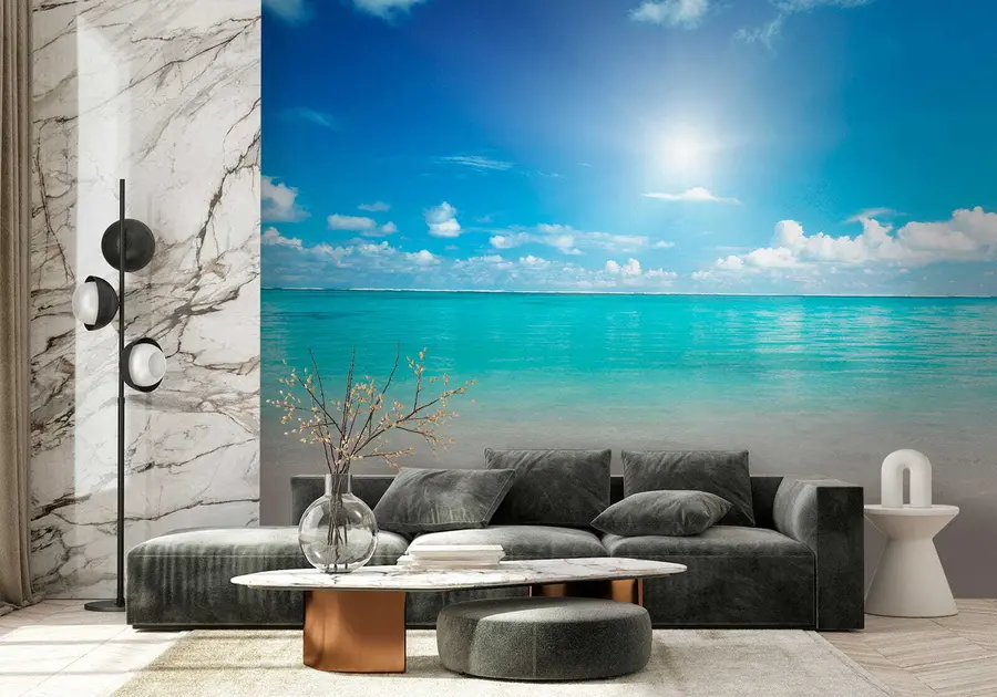 wall murals At the resort u52628