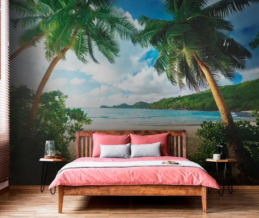 wall murals Cloud, sky and plant u53753