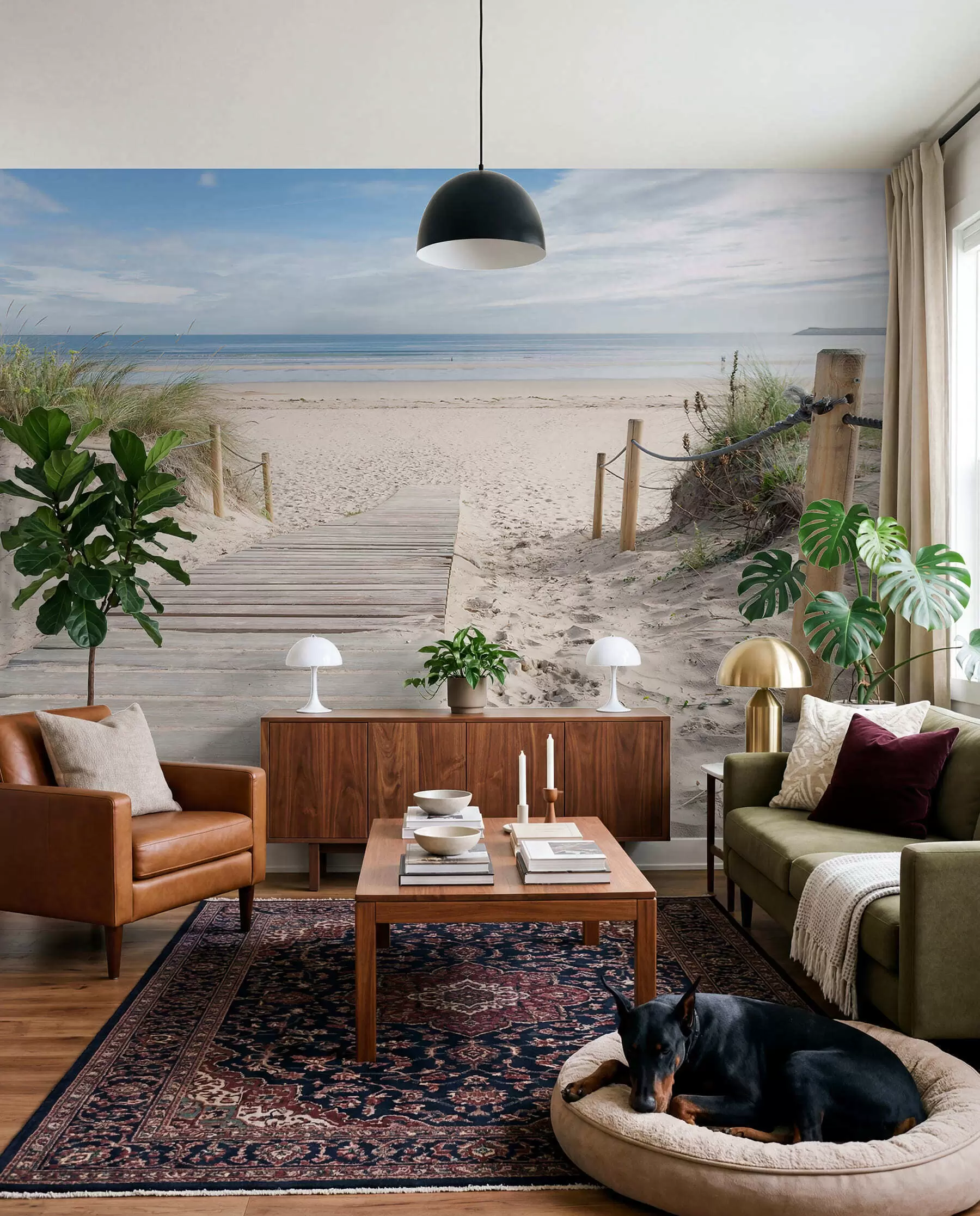 wall murals Dune Path u54357