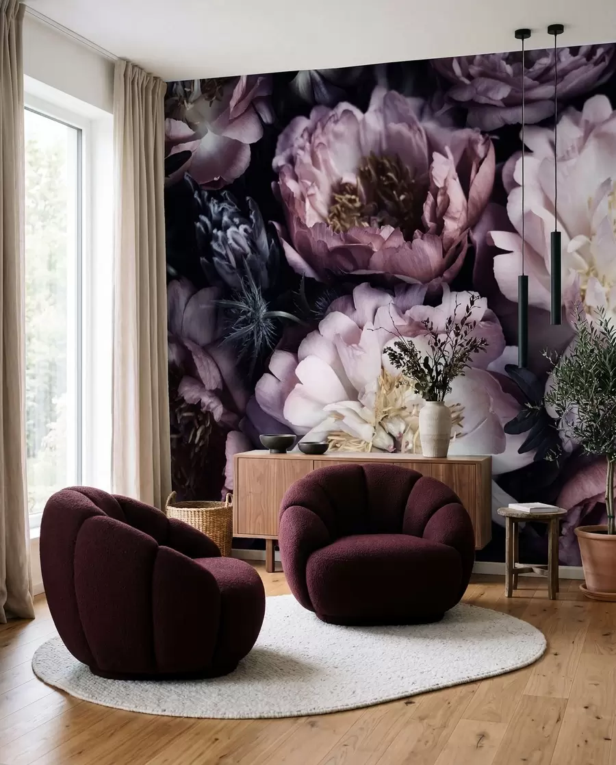 wall murals Peonies u55074