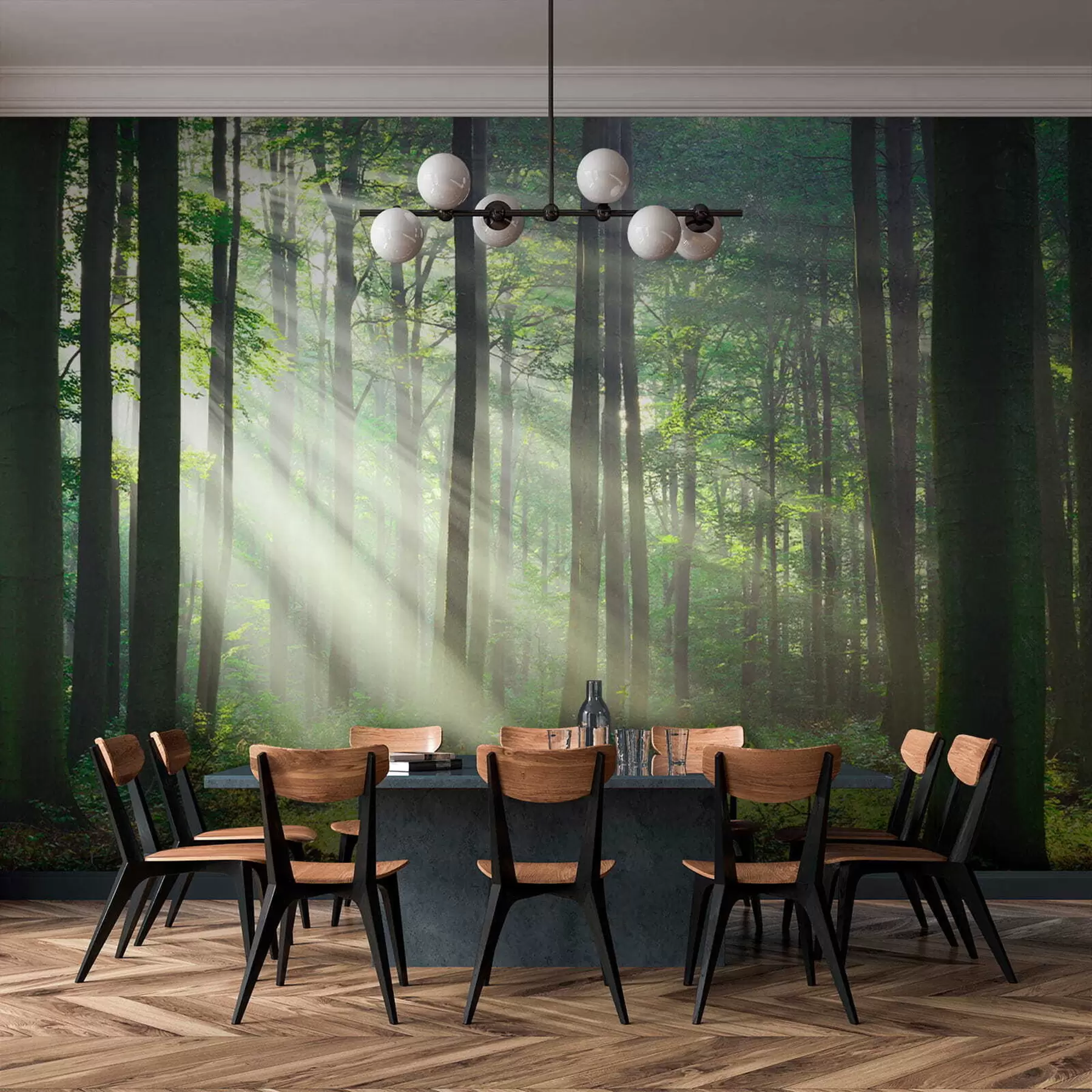 wall murals Plant, green and ecoregion u56787