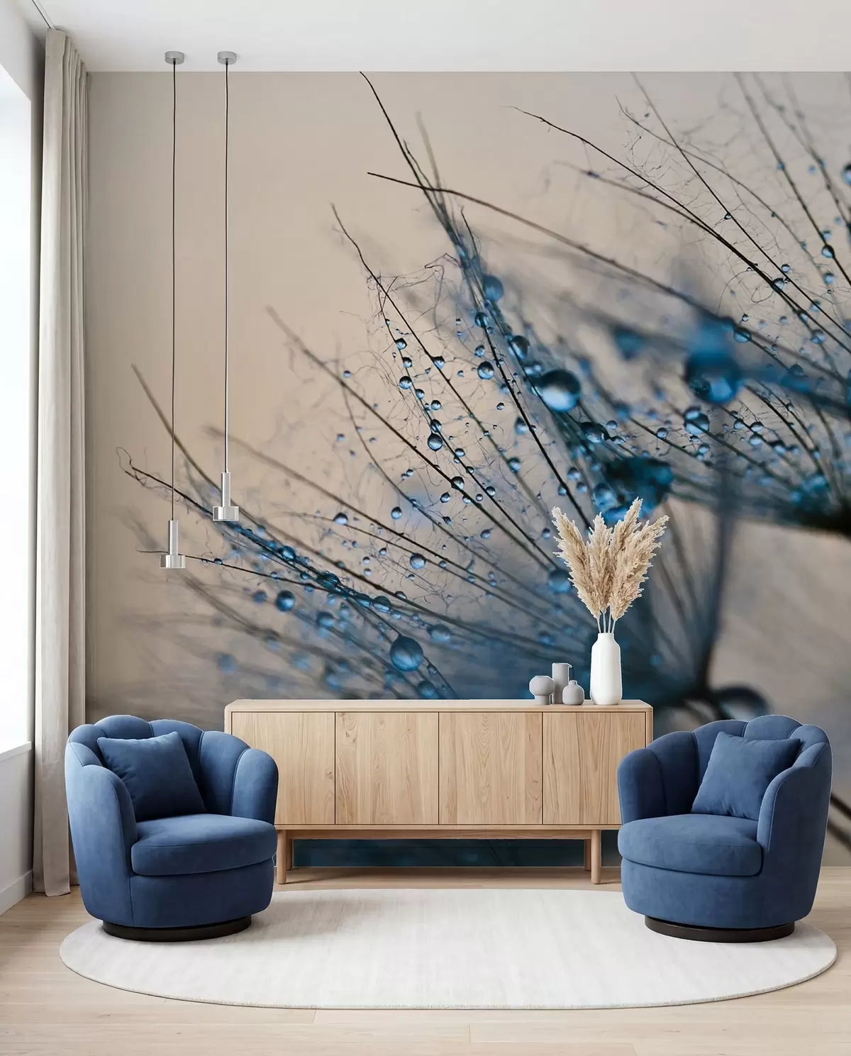 wall murals Dandelion Dew u57557