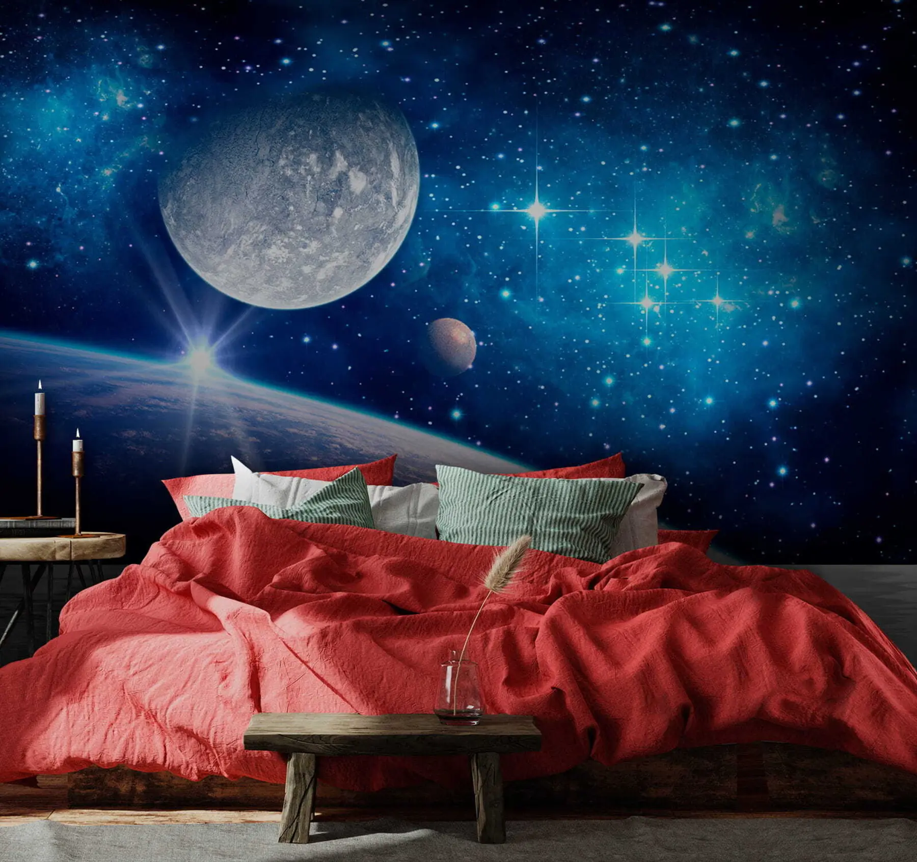 wall murals Plunge into space u57785