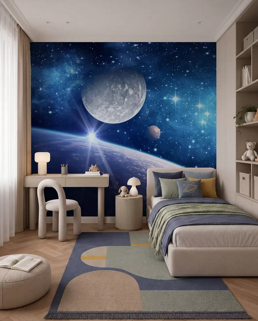 wall murals Beyond the Moon u57785
