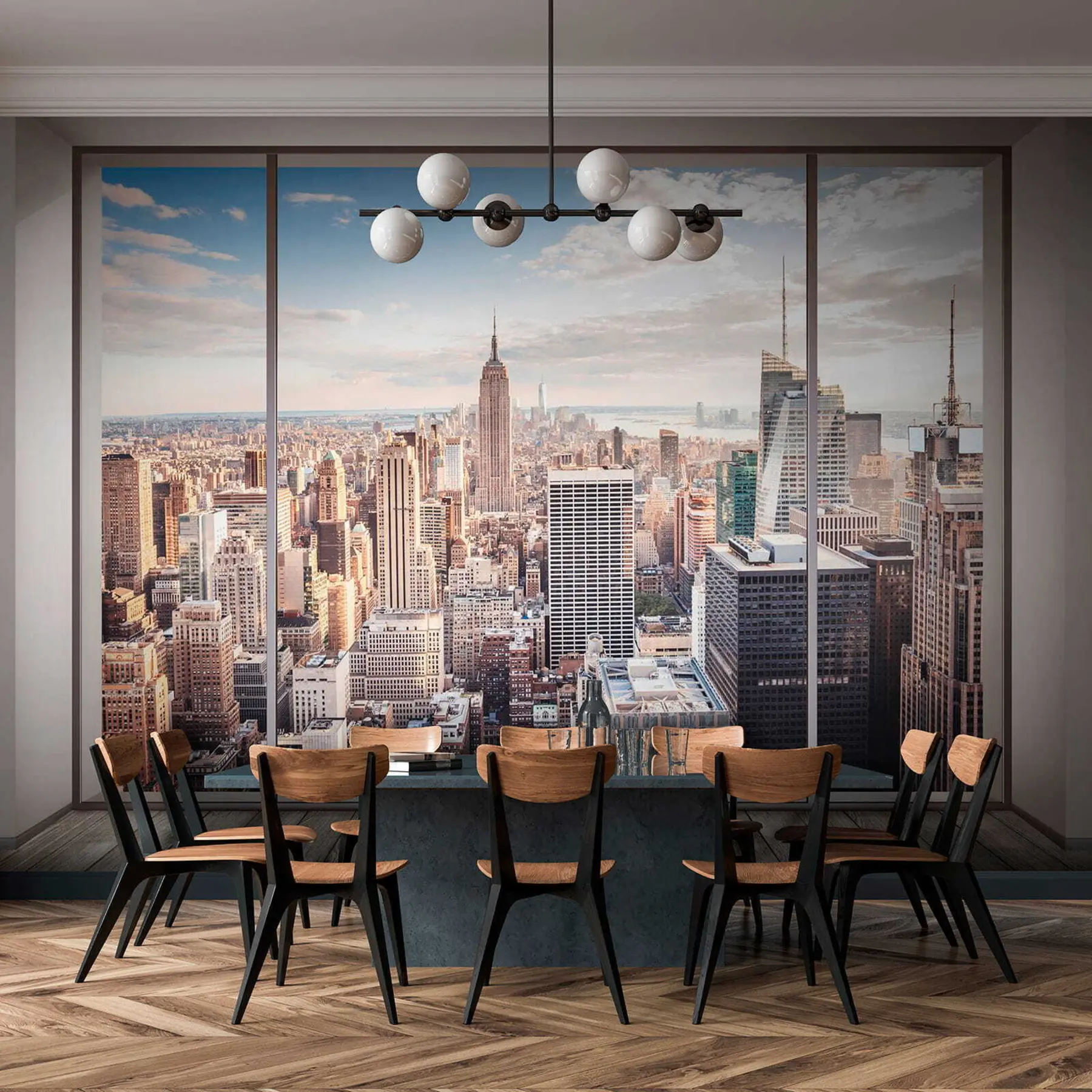 wall murals View of New York u59880