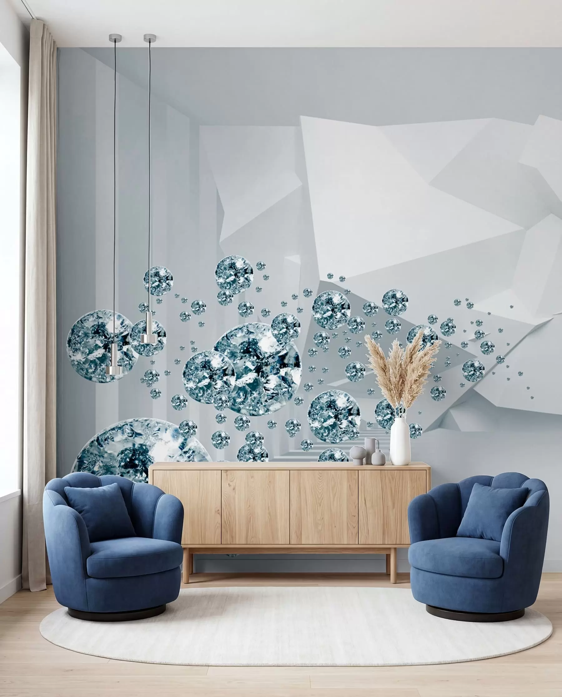 wall murals Slope, font and art u60340