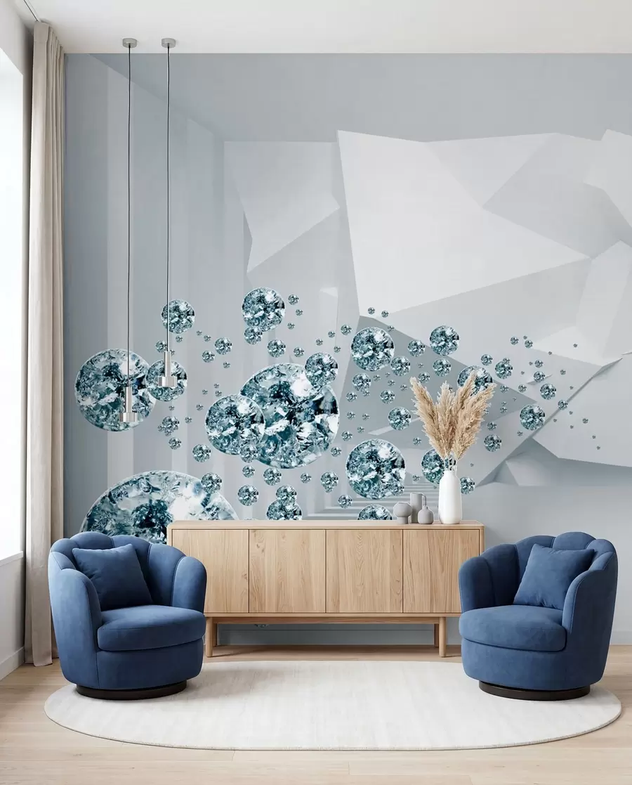 wall murals Slope, font and art u60340