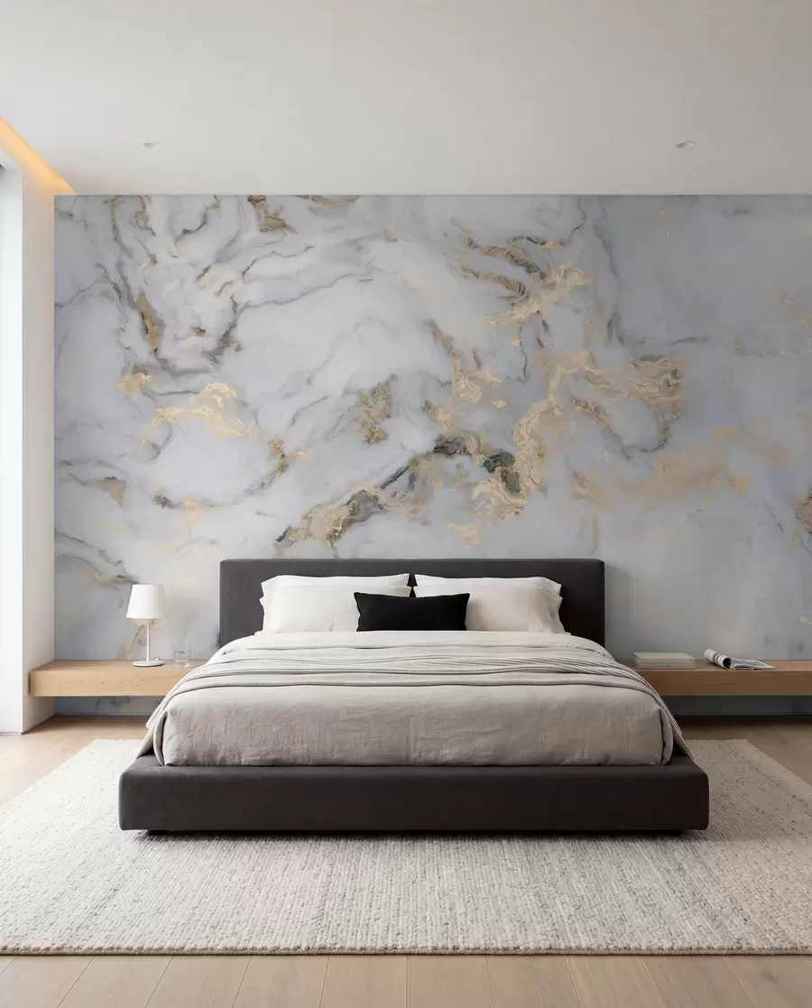 wall murals Golden Marble u60555