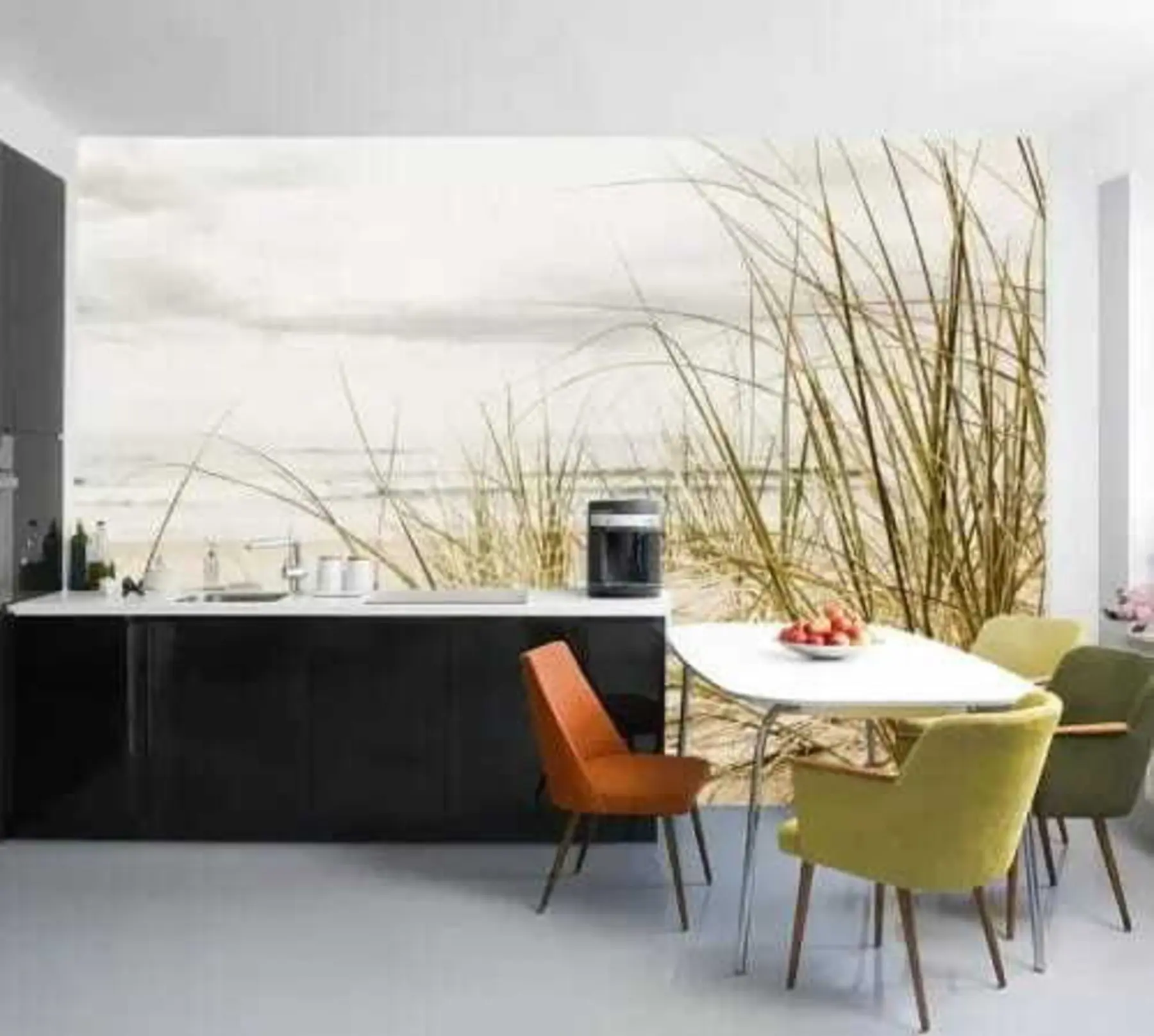 wall murals Beach before the storm u62560