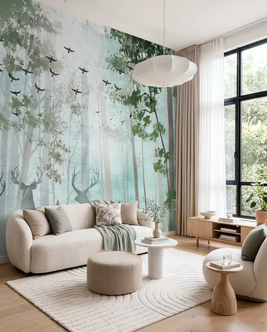 wall murals Deer in the forest u66152