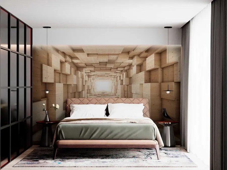 wall murals 3D cubes u77811