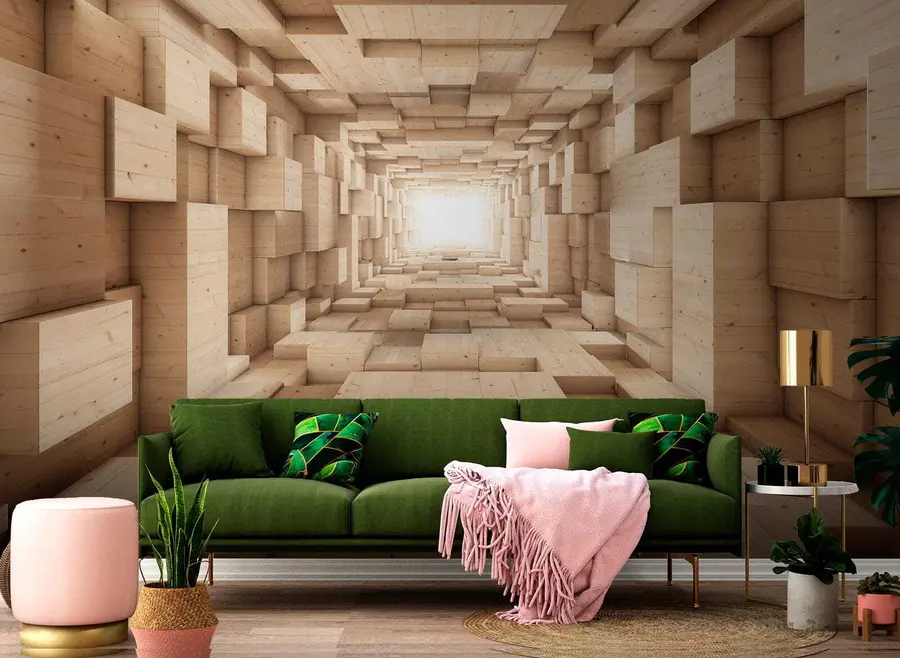 wall murals 3D cubes u77811