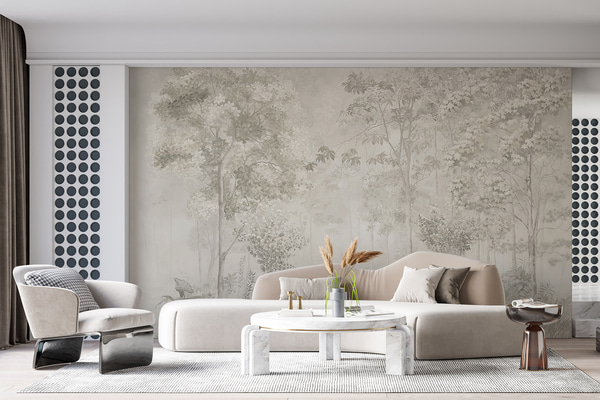 Wallpapers Charming forest, Wall murals Oriental, u78448 : Uwalls.co.uk