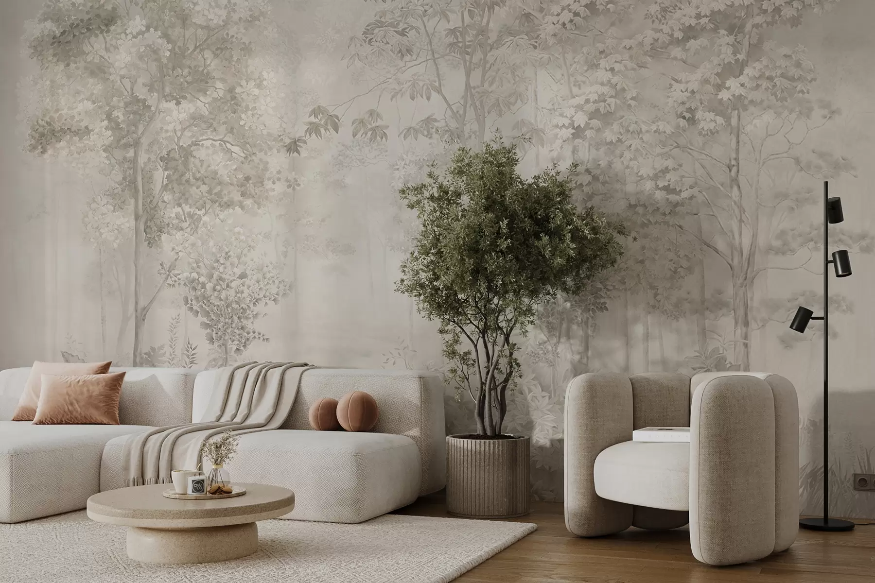 Wall murals Charming forest u78448 buy UK - Uwalls.co.uk wall murals Charming forest u78448