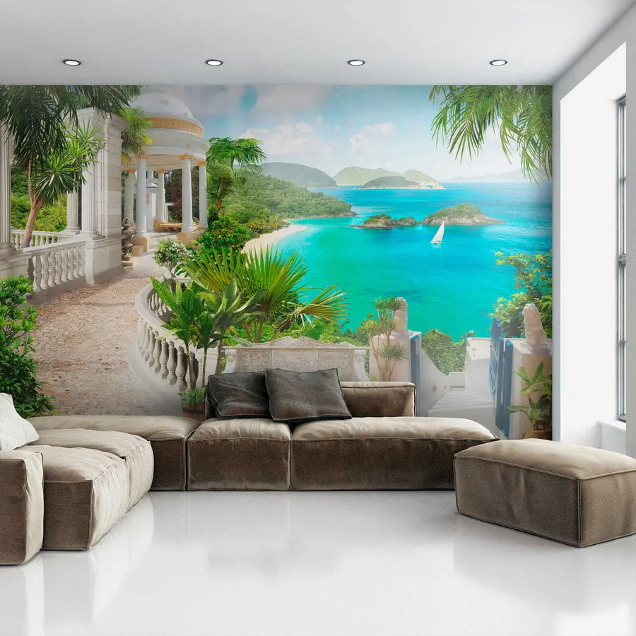 wall murals Rest on the shore u79434