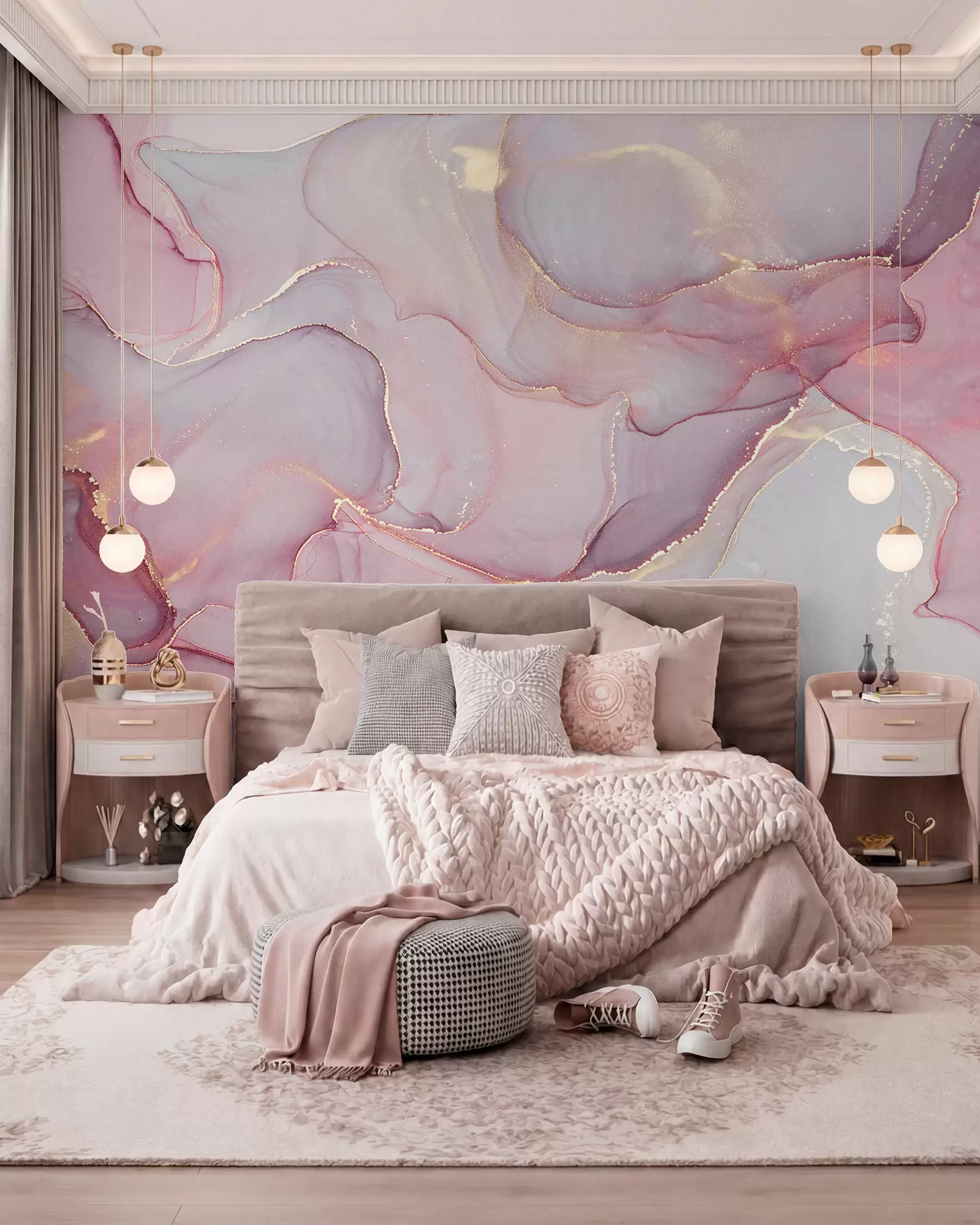 wall murals Rose Agate u70787