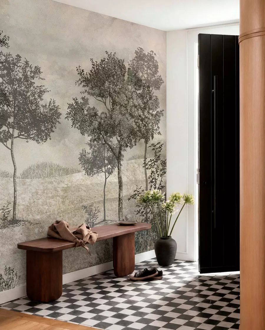 wall murals Vintage trees u80030