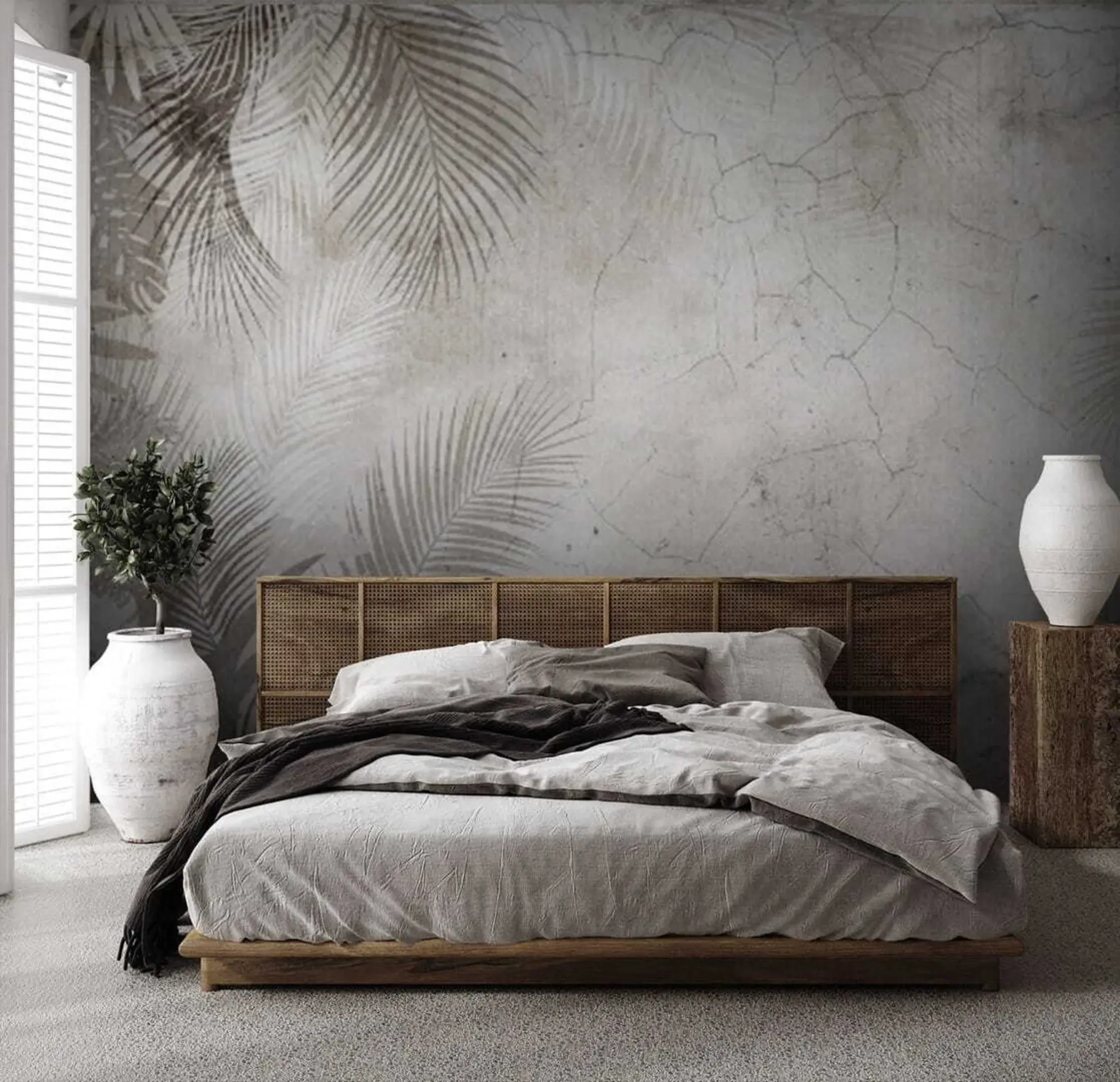 wall murals Palm leaves u71241