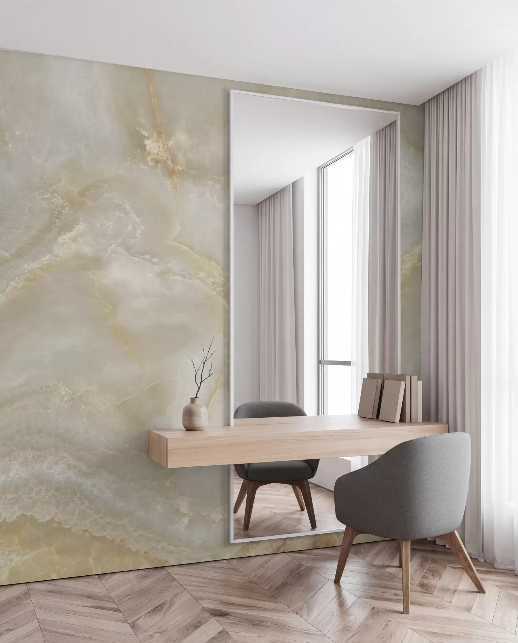 wall murals Honey Marble u20722