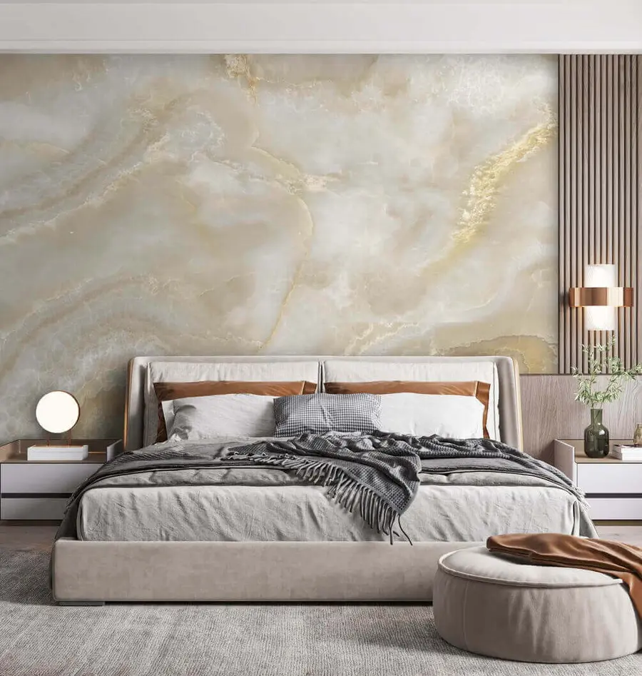 wall murals Beige marble u20722