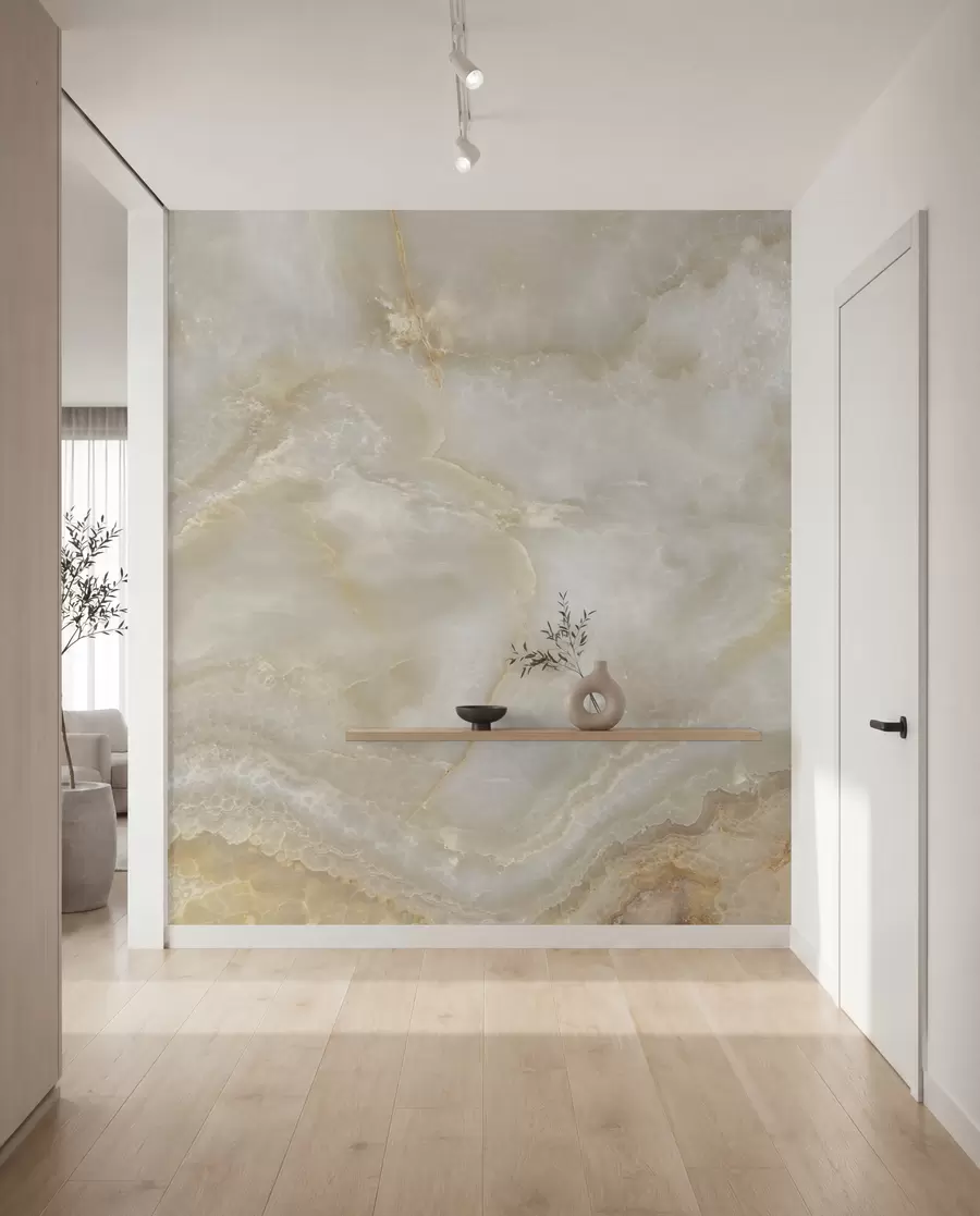 wall murals Beige marble u20722