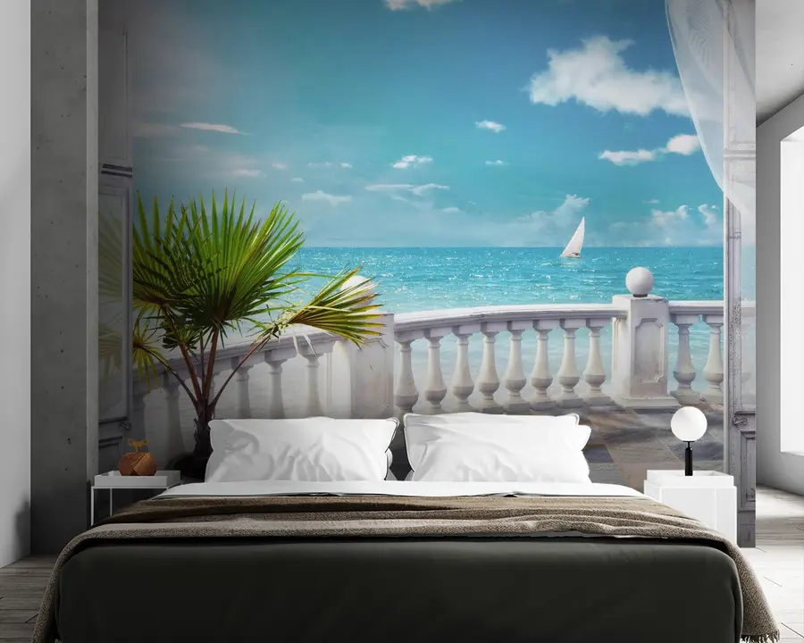 wall murals Water, cloud e sky u26132