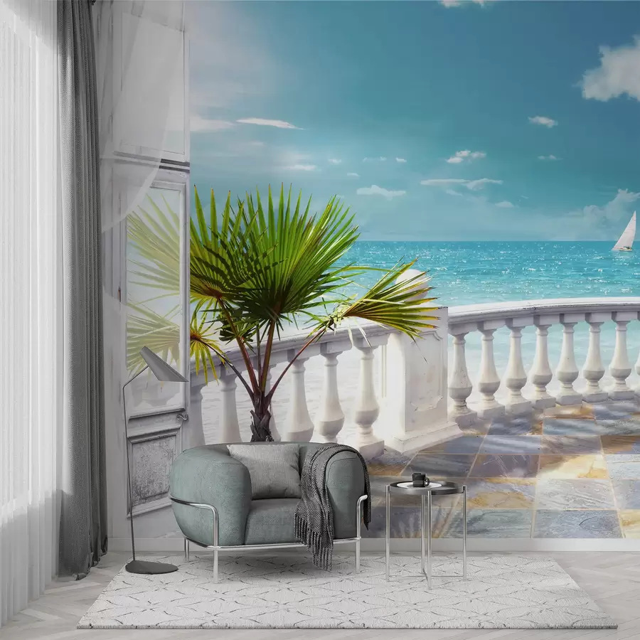 wall murals Water, cloud e sky u26132