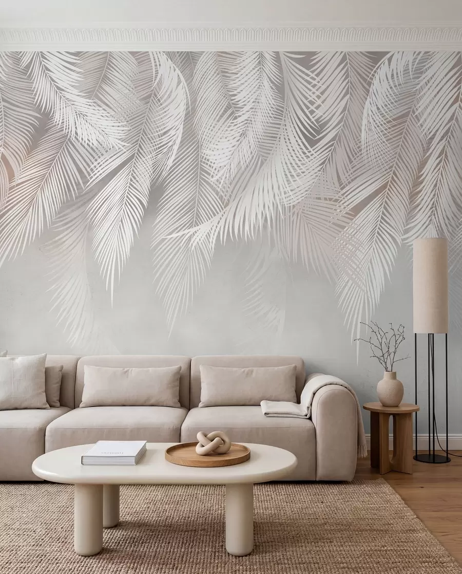 wall murals Hanging leaves u53114d2