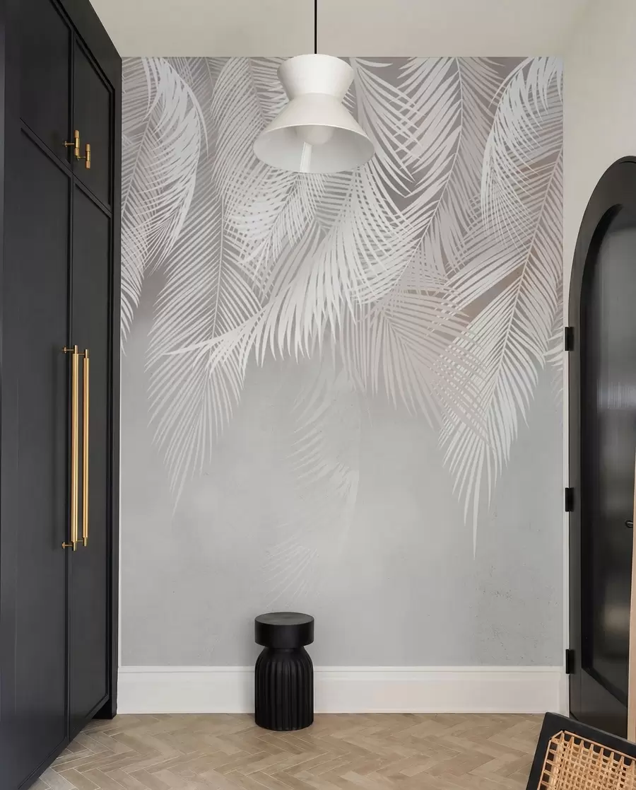 wall murals Hanging leaves u53114d2
