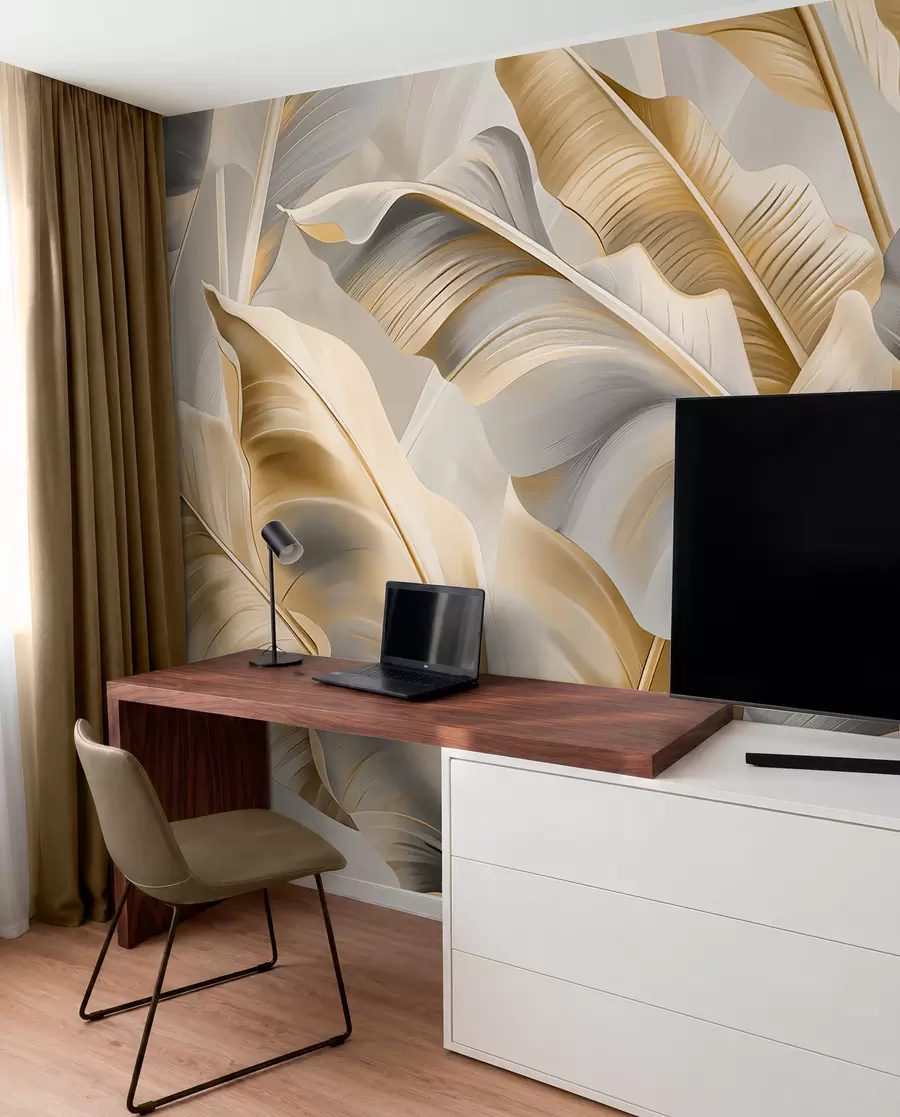 wall murals Ivory Banana Canopy w07876