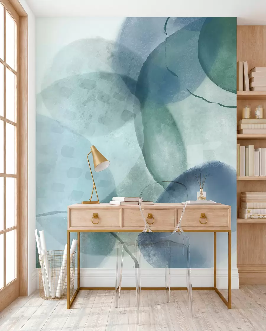 wall murals Tidal Watercolours w07926