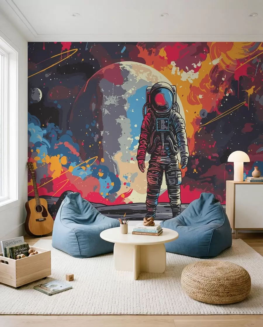 wall murals Astronaut w08201