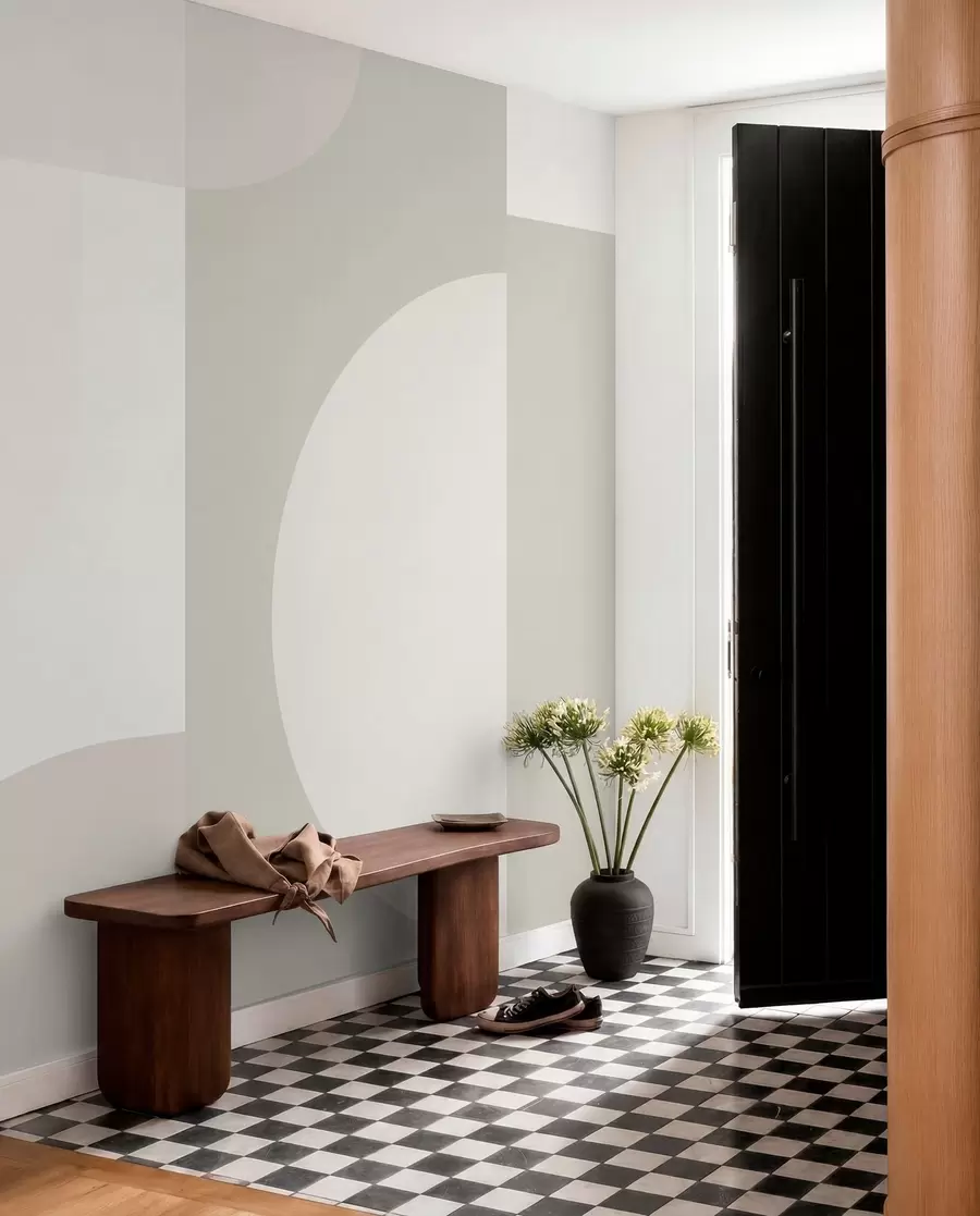 wall murals Stylish geometry minimalism w01500v3