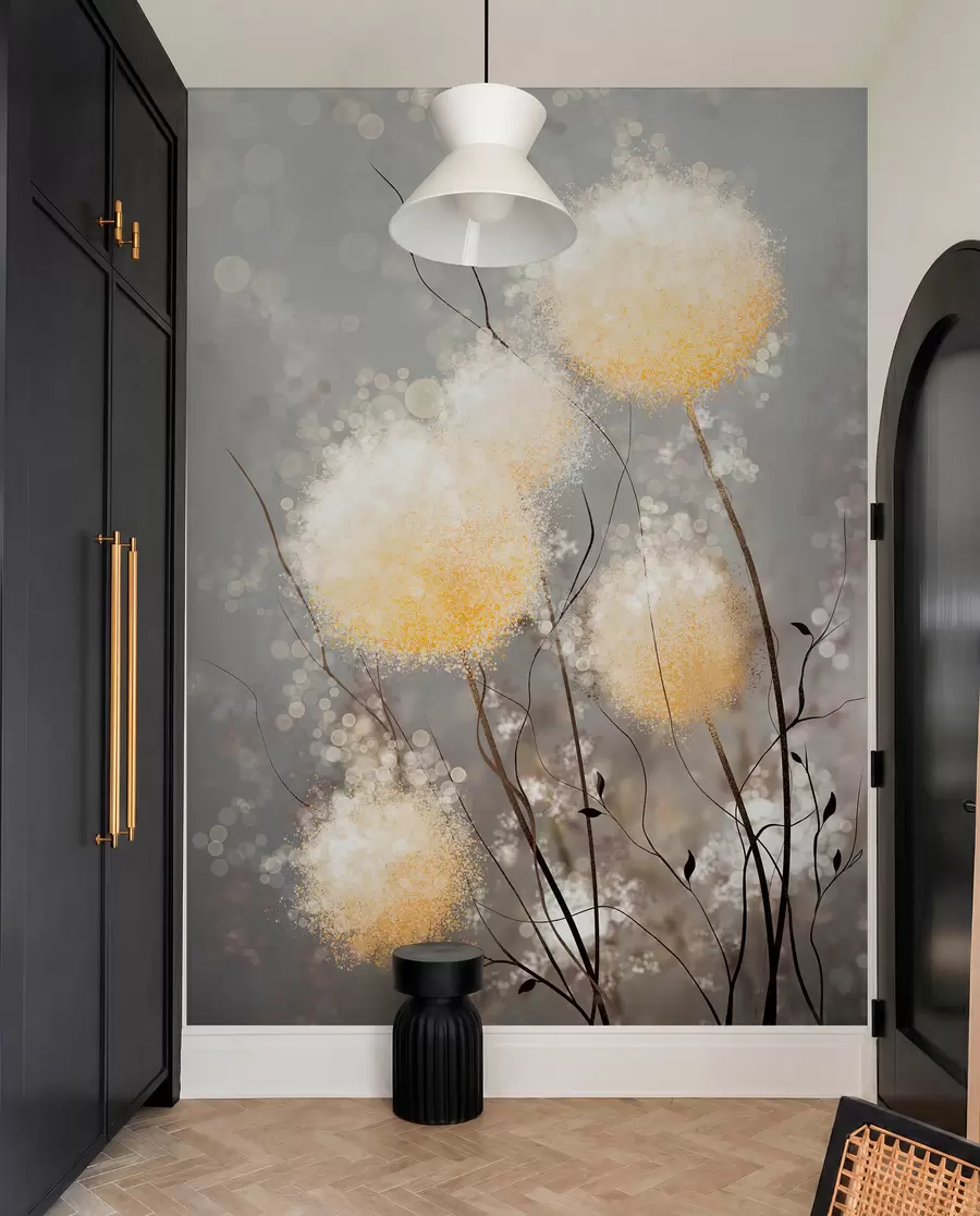 wall murals Fairy dandelion bloom u33910