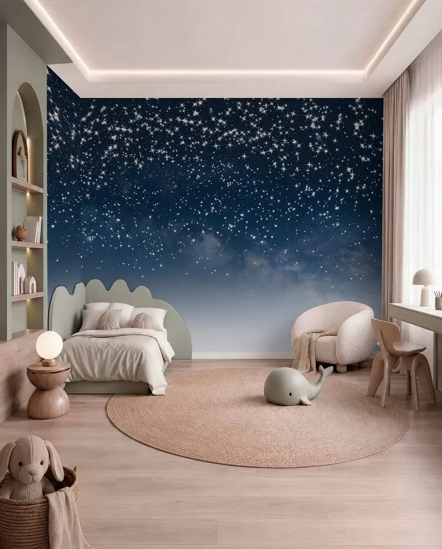 wall murals A Fall of Stars w01797v1