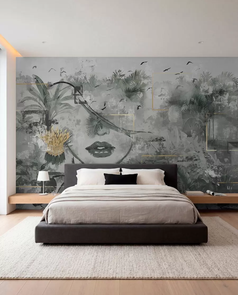 wall murals Portrait beneath the Palms I w01916d1
