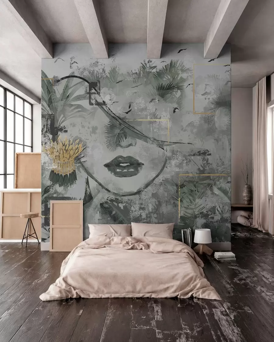 wall murals Portrait beneath the Palms I w01916d1