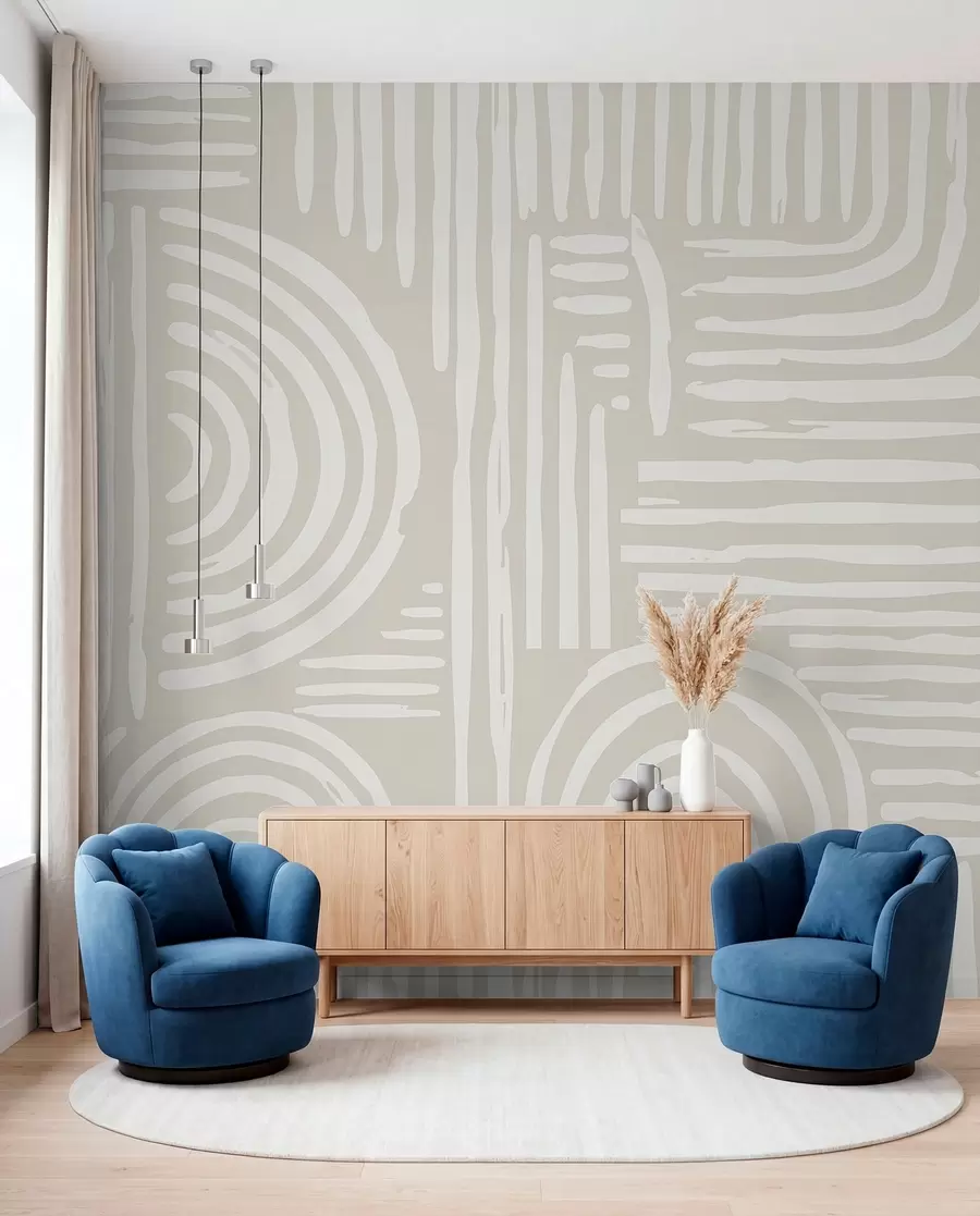 wall murals Rhythm in Sand w01919