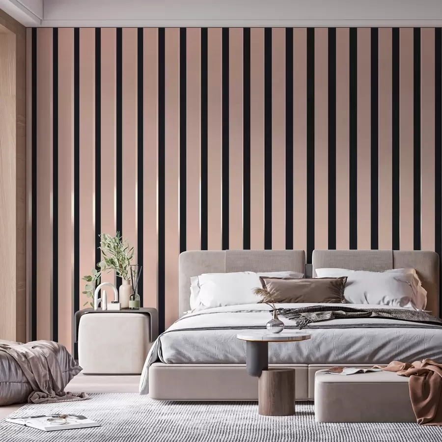 wall murals Elegant lines in soft harmony u99471v2