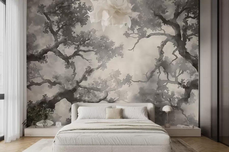 wall murals Branches reaching for the sky w01183
