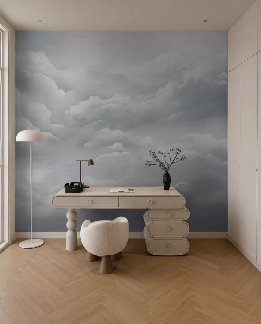 wall murals Silver Cloud Canopy w02189v1