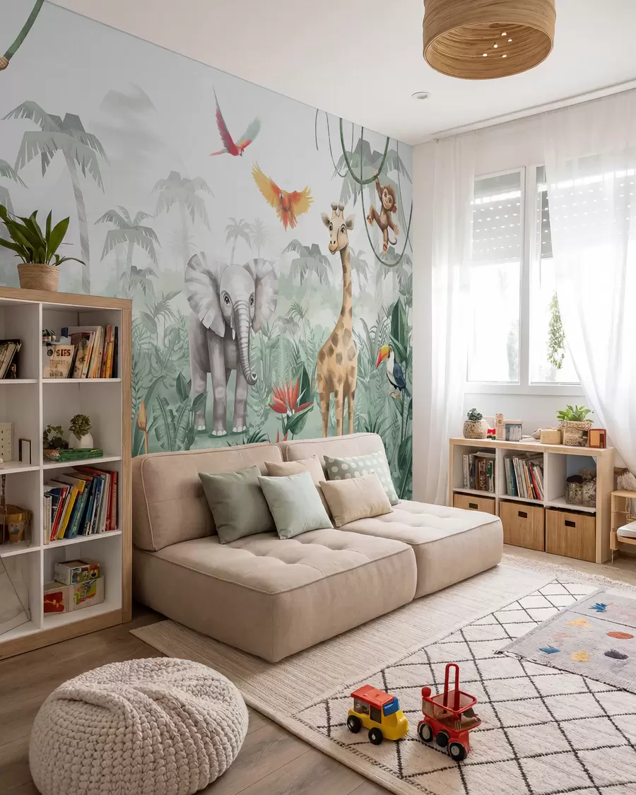 wall murals Safari by the Palms w02440