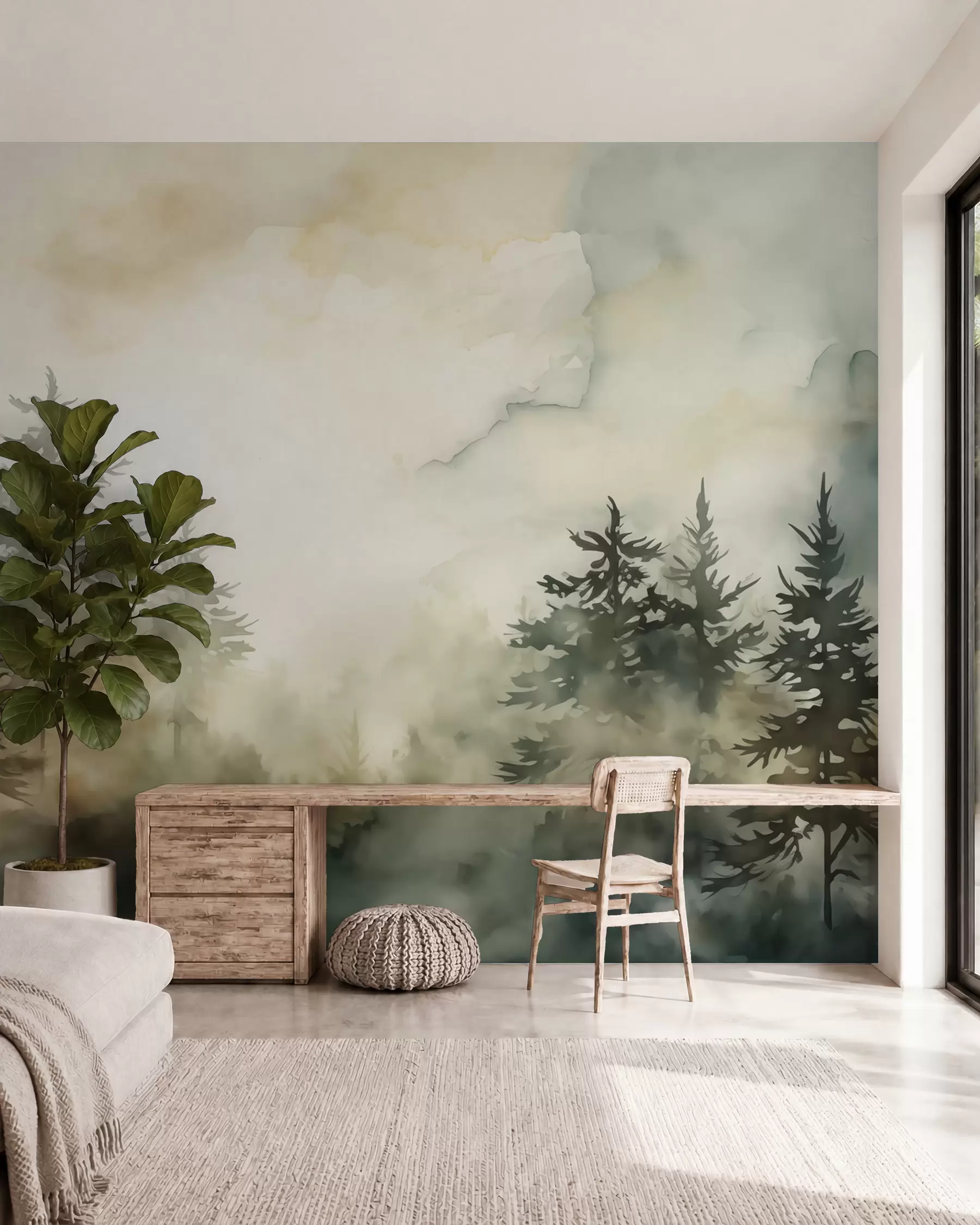 wall murals Forest and reverie w02473