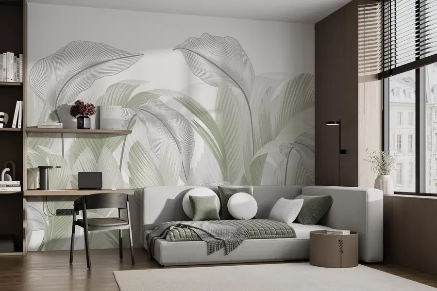 wall murals Lush foliage w02508v3