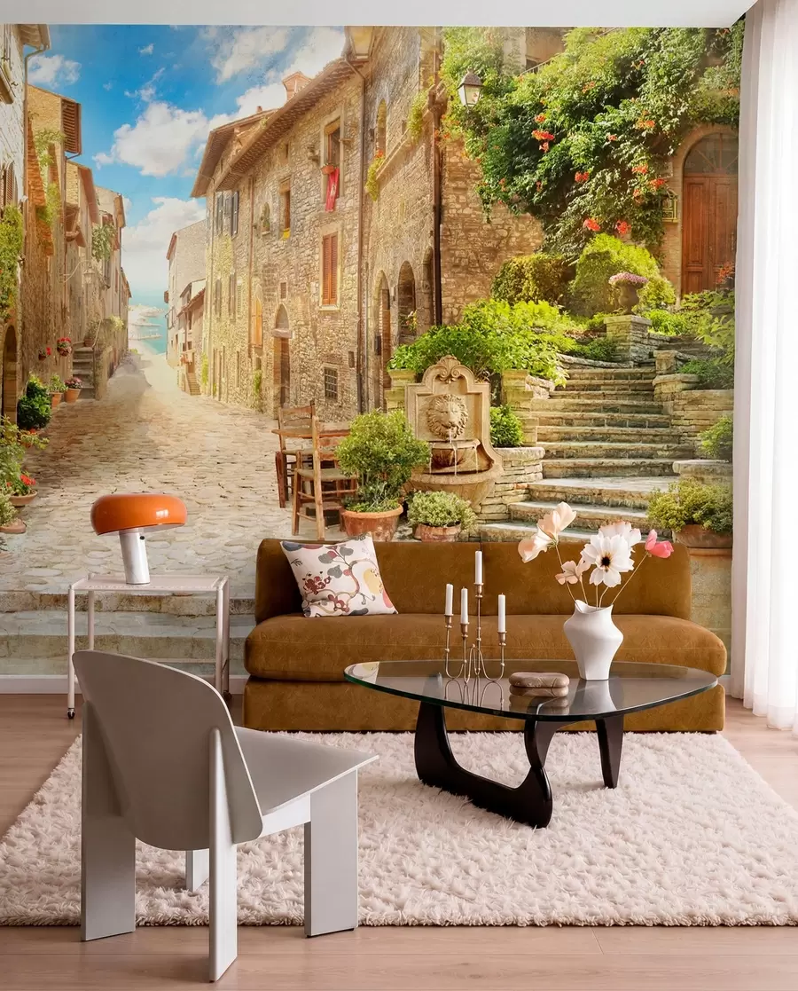 wall murals Plant, building e property u42397