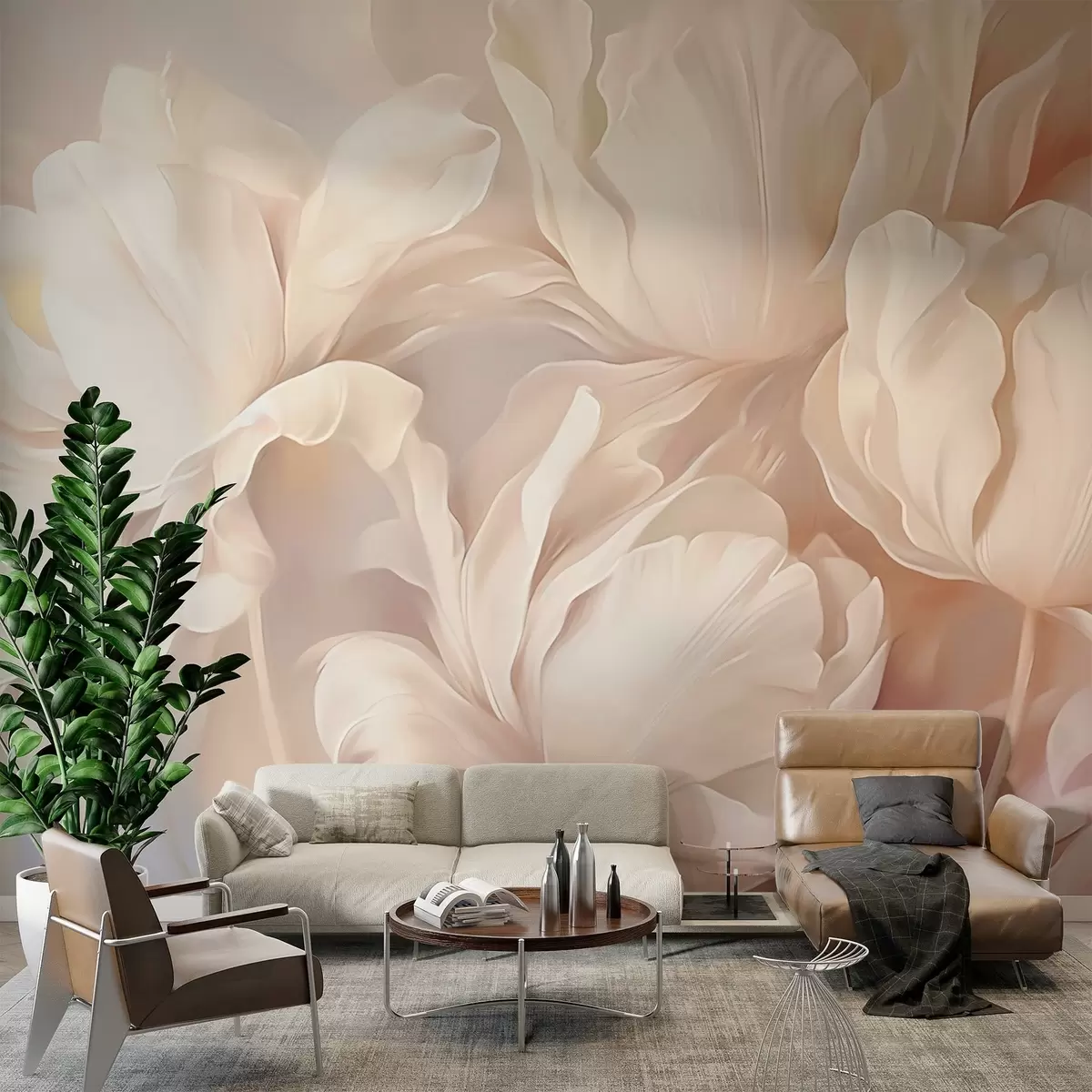 wall murals Tulips w02530