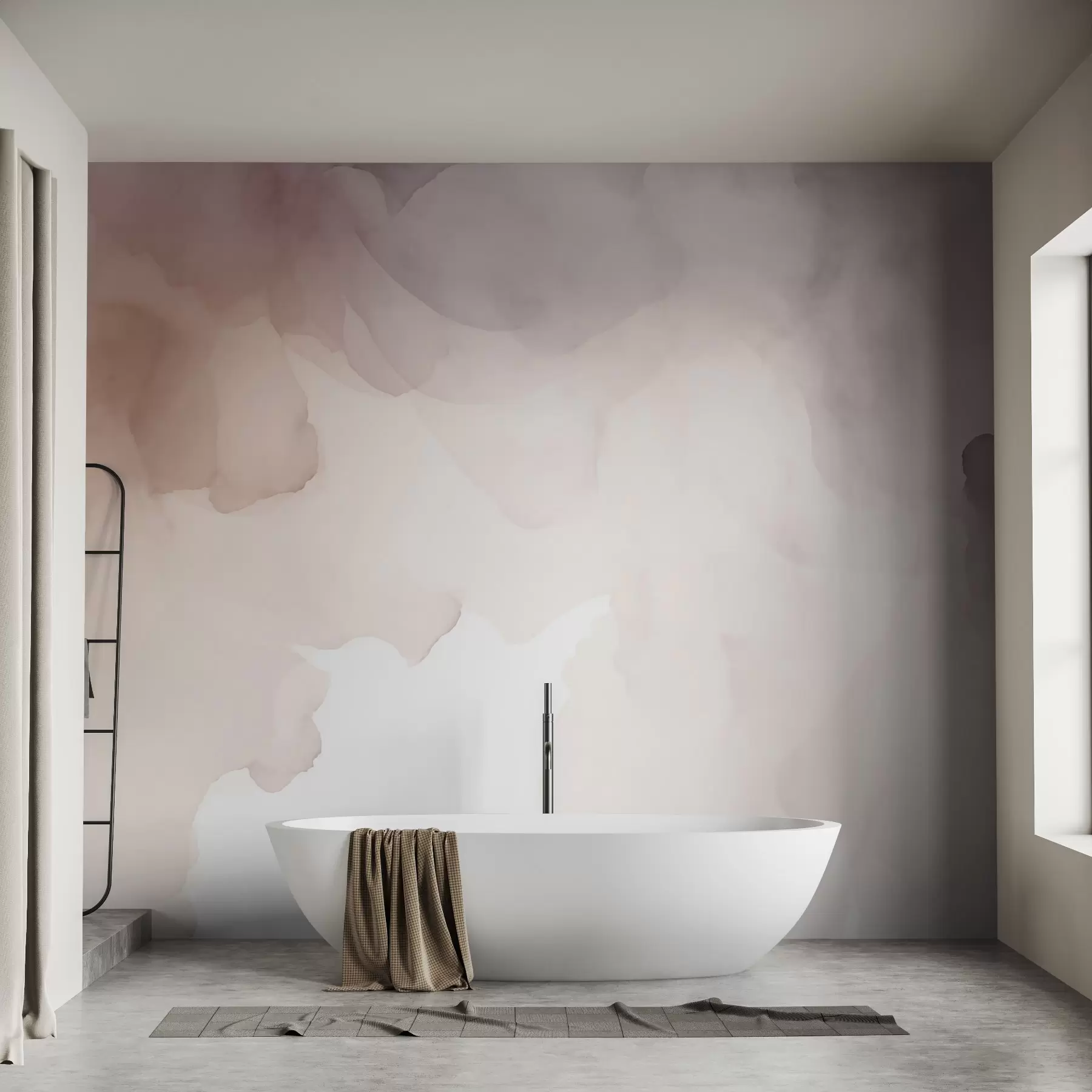 wall murals Watercolour circles w02607
