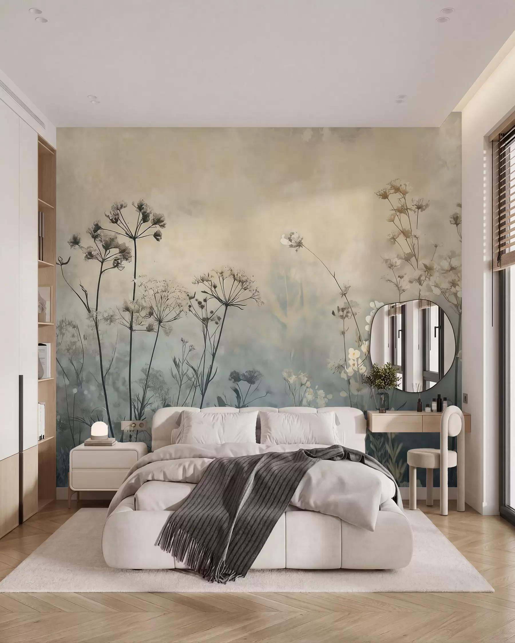 wall murals Wildflower Gathering w02685