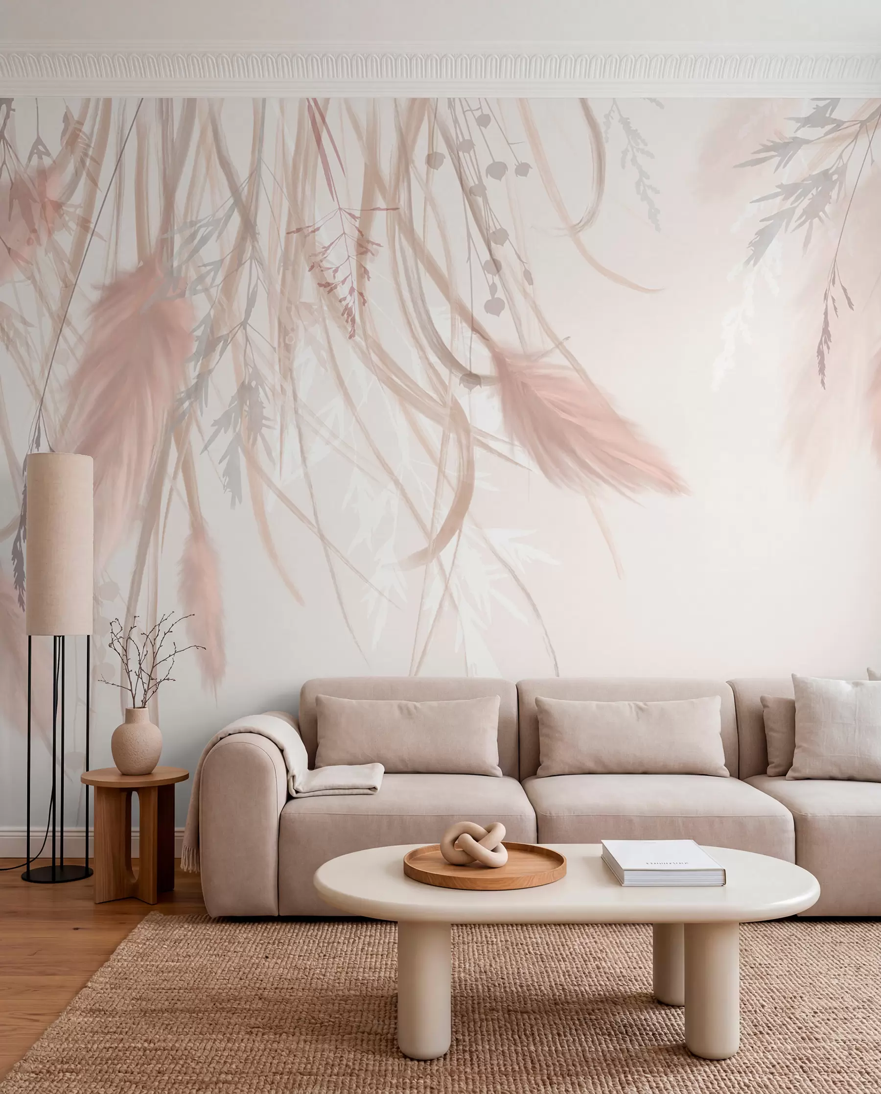 wall murals Blush Pampas w08611
