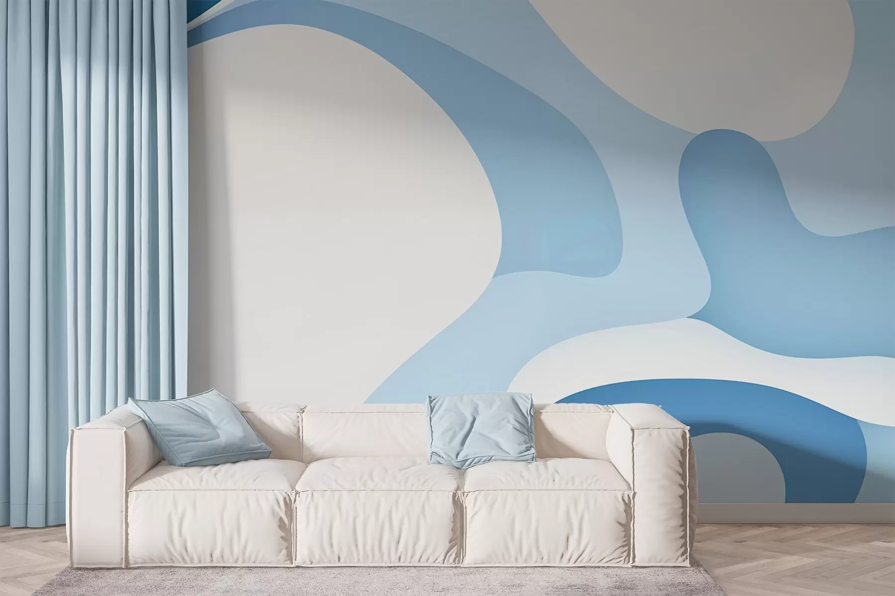 wall murals Abstract waves w02760